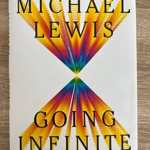 'Going Infinite' Book - White Cover